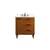 Arka VF47030MTK-BS Bathroom Vanity in Teak/Black