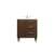 Arka VF47030MWT Bathroom Vanity in Walnut/Silver