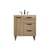 Arka VF47030NT Bathroom Vanity in Natural Oak/Black