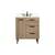 Arka VF47030NT-BS Bathroom Vanity in Natural Oak/Black