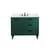 Arka VF47042MGN-BS Bathroom Vanity in Green/Black