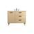 Arka VF47042MMP Bathroom Vanity in Maple/Black