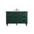 Arka VF47048MGN Bathroom Vanity in Green/Black