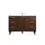 Arka VF47048MWT Bathroom Vanity in Walnut/Silver