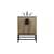 Arka VF48824NT Bathroom Vanity in Natural Oak/Black