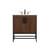 Arka VF48830MWT Bathroom Vanity in Walnut/Black