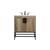 Arka VF48830NT Bathroom Vanity in Natural Oak/Black