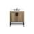 Arka VF48830NT-BS Bathroom Vanity in Natural Oak/Black