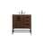 Arka VF48832MWT Bathroom Vanity in Walnut/Black