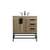 Arka VF48832NT Bathroom Vanity in Natural Oak/Black