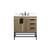 Arka VF48832NT-BS Bathroom Vanity in Natural Oak/Black