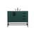 Arka VF48842MGN Bathroom Vanity in Green/Black