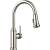 Blanco 442502 Empressa 9" Single Handle Deck Mounted Kitchen Faucet with Pull-Down Dual Spray in Polished Nickel