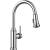 Blanco 442501 Empressa 9" Single Handle Deck Mounted Kitchen Faucet with Pull-Down Dual Spray in Chrome