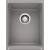 Blanco 513425 Precis 13 3/4" Medium Single Bowl Undermount Silgranit Kitchen Sink in Metallic Gray