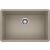 Blanco 522432 Precis 26 7/8" Single Bowl Undermount Silgranit Kitchen Sink in Truffle