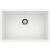 Blanco 522429 Precis 26 7/8" Single Bowl Undermount Silgranit Kitchen Sink in White