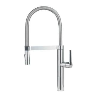 Blanco 441331 Culina Semi Professional 2.2 GPM Single Handle Kitchen Faucet with Pulldown Spray in Chrome