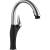 Blanco 526401 Artona 1.5 GPM Kitchen Faucet with Pulldown Dual Spray in Steel/Coal Black