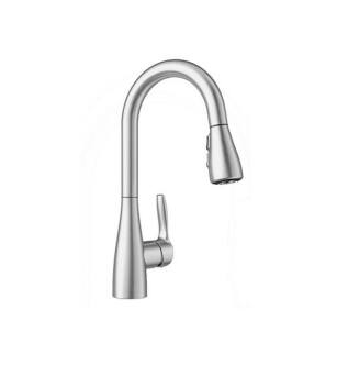Blanco 442210 Atura 1.5 GPM Bar Kitchen Faucet with Pulldown Spray in Stainless Steel