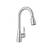 Blanco 442210 Atura 1.5 GPM Bar Kitchen Faucet with Pulldown Spray in Stainless Steel