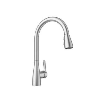 Blanco 442208 Atura 1.5 GPM Kitchen Faucet with Pulldown Spray in Stainless Steel