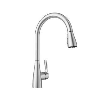 Blanco 442206 Atura 2.2 GPM Kitchen Faucet with Pulldown Spray in Stainless Steel