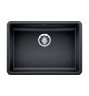 Blanco 442543 Precis 25" Single Bowl Undermount Silgranit Kitchen Sink with ADA Compliant in Anthracite