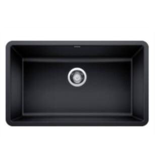 Blanco 442534 Precis 30" Single Bowl Undermount Silgranit Kitchen Sink in Anthracite