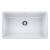 Blanco 442533 Precis 30" Single Bowl Undermount Silgranit Kitchen Sink in White