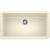 Blanco 401987 Ikon 33" Single Bowl Farmhouse/Front-Apron Silgranit Kitchen Sink in Biscuit