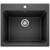 Blanco 401920 Liven 25" Single Bowl Drop In/Undermount Laundry Silgranit Kitchen Sink in Anthracite