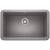 Blanco 401778 Ikon 30" Single Bowl Farmhouse/Front-Apron Silgranit Kitchen Sink in Metallic Gray