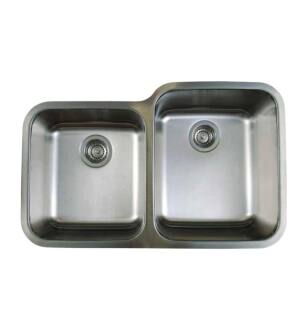 Blanco 441023 Stellar 32 3/8" Single Bowl Undermount Stainless Steel Kitchen Sink in Refined Brushed