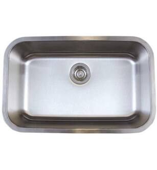 Blanco 441024 Stellar 28" Single Bowl Undermount Stainless Steel Kitchen Sink in Refined Brushed
