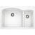 Blanco 440200 Diamond 33" Double Bowl Undermount Silgranit Kitchen Sink in White