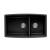 Blanco 441312 Performa 33" Medium Double Bowl Undermount Silgranit Kitchen Sink in Anthracite