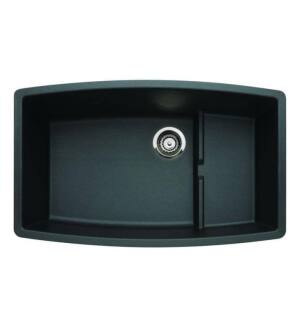 Blanco 440064 Performa 32" Cascade Single Bowl Undermount Silgranit Kitchen Sink in Anthracite