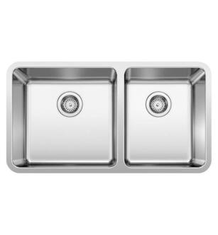 Blanco 442769 Formera 33" Double Bowl Undermount Stainless Steel Kitchen Sink