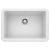 Blanco 402313 Ikon 27" Single Bowl Apron Front Silgranit Kitchen Sink in White