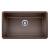 Blanco 442537 Precis 30" Single Bowl Undermount Silgranit Kitchen Sink in Cafe Brown