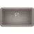 Blanco 401988 Ikon 33" Single Bowl Farmhouse/Front-Apron Silgranit Kitchen Sink in Truffle