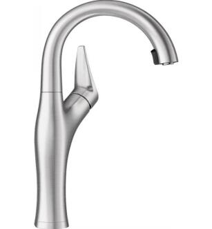 Blanco 442045 Artona Bar Kitchen Faucet with Pulldown Dual Spray in Stainless Steel