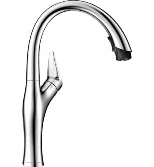 Blanco 442030 Artona 2.2 GPM Kitchen Faucet with Pulldown Dual Spray in Chrome