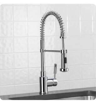 Blanco 441753 Meridian Semi Professional 1.5 GPM Single Handle Kitchen Faucet with Pulldown Spray in Chrome