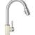 Blanco 442069 Sonoma 2.2 GPM Single Handle Kitchen Faucet with Pulldown Spray in Biscuit/Stainless Steel