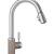 Blanco 442066 Sonoma 2.2 GPM Single Handle Kitchen Faucet with Pulldown Spray in Truffle/Stainless Steel