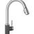 Blanco 442065 Sonoma 2.2 GPM Single Handle Kitchen Faucet with Pulldown Spray in Cinder/Stainless Steel