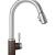 Blanco 442064 Sonoma 2.2 GPM Single Handle Kitchen Faucet with Pulldown Spray in Cafe Brown/Stainless Steel