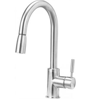 Blanco 441762 Sonoma 1.5 GPM Single Handle Kitchen Faucet with Pulldown Spray in Stainless Steel